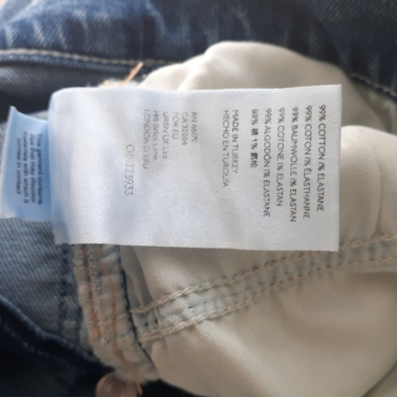 FREE POEPLE High-Rise Boot Cut Jeans NWOT - Picture 5 of 10